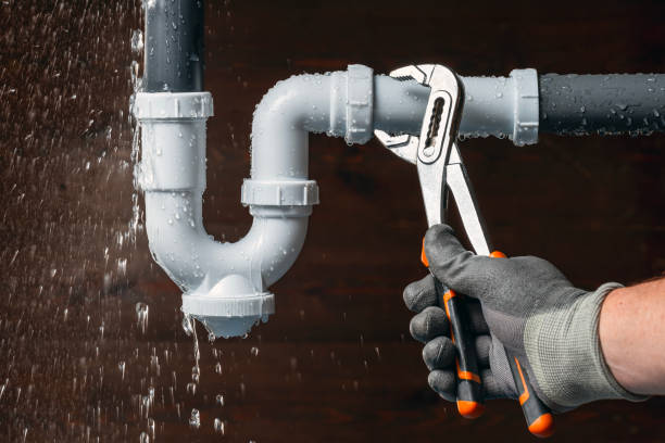 Professional Leak Detection technician working in Westville, NJ